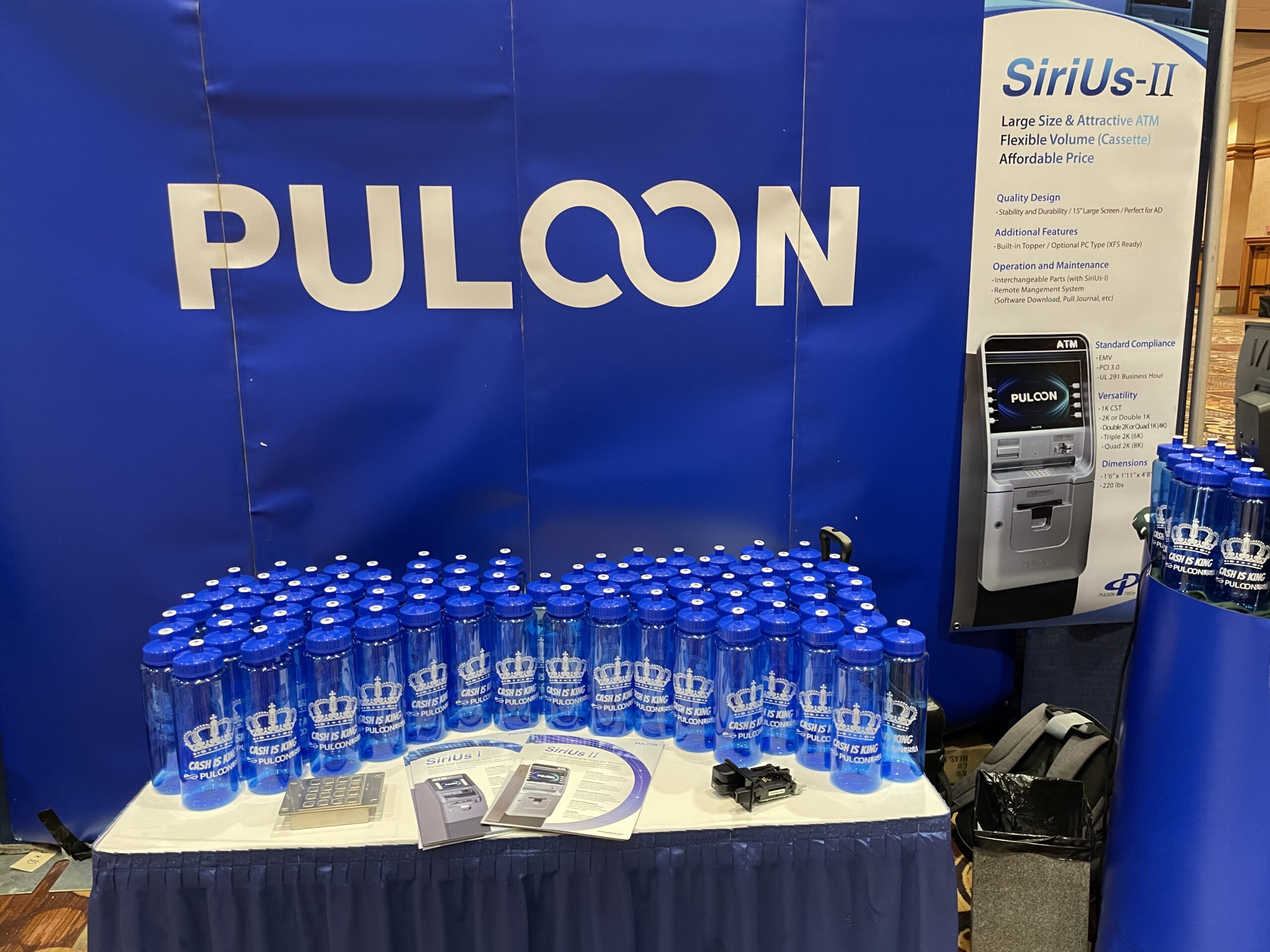 Puloon ATM installed inside a Delaware business to provide convenient cash access