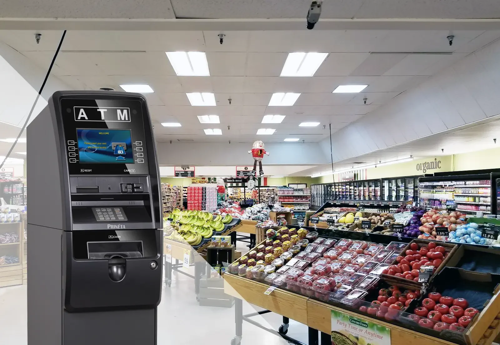 Puloon ATM installed inside a Delaware business to provide convenient cash access